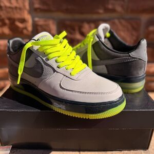 2008 Nike Air Force 1 Supreme 'Air Max 95' Neon Yellow VERY RARE! Men's 9